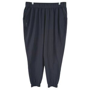 Janji‎ Transit Tech Jogger Pants Womens XL Black Stretch Polyester Blend PT-2703
